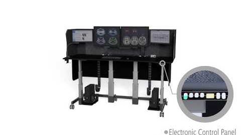 New Height Adjustable Table Animation Video