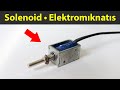 Elektronik devrede solenoid (elektromıknatıs) nasıl çalışır? Arduino Projeleri 🇹🇷