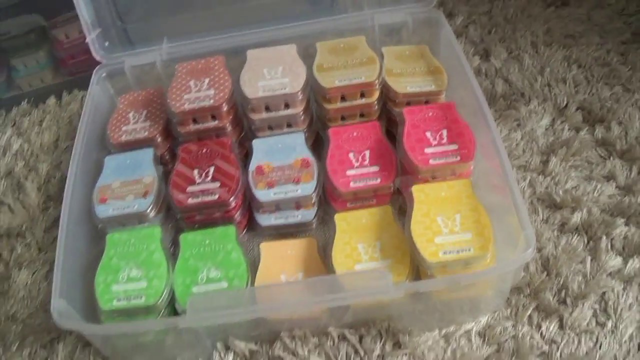 How I Store My Scentsy Wax Bars During HOT Summer Months! YouTube