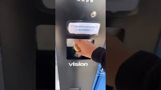 Milkshake vending machine