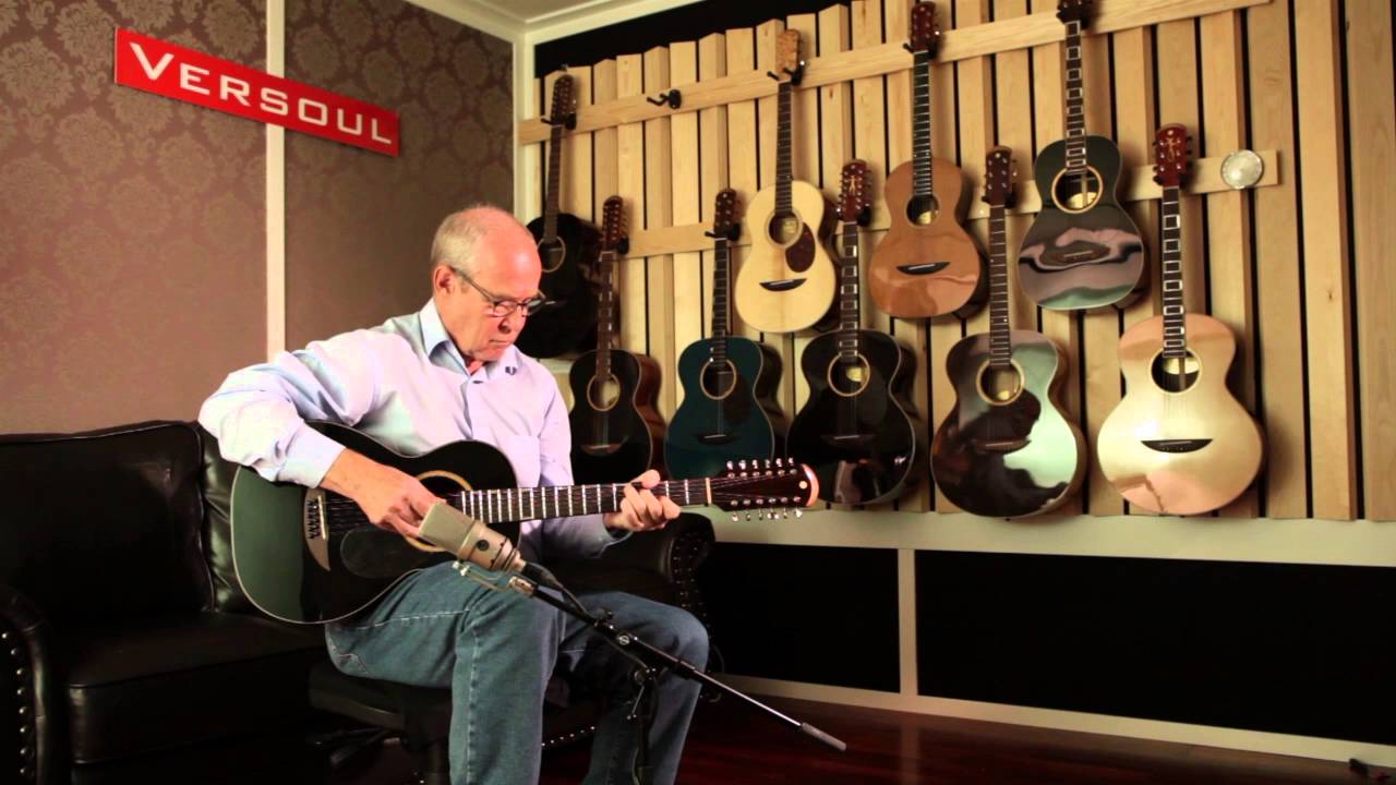 Versoul Buxom Baby 12 Steel String Flat Top Guitar