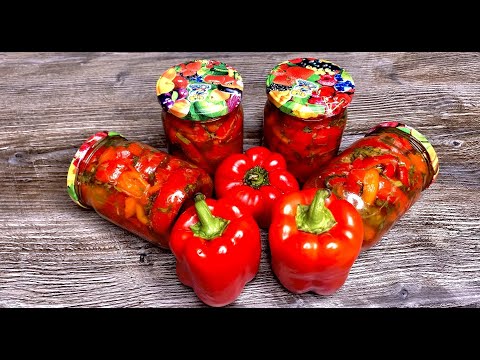 Вкуснейший ПЕРЕЦ на зиму ПО КОРЕЙСКИ! Пикантная закуска к любому столу
