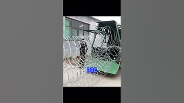 🚨🔗Razor Wire Barrier Deployed in Seconds!