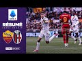 Rsum  bologne frappe fort contre la roma et fait un grand pas vers la champions league