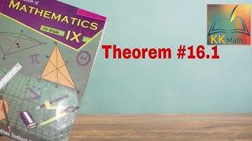 kpk board 9 class math unit 16 Area of parallelograms Theorem 16.1 @KK Maths