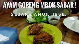Wisata Kuliner Ayam Goreng Legendaris Gunung Kidul | Ayam Goreng  Mbah tumbu 1962 | Gunung Kidul. 