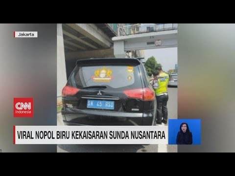 Viral Nopol Biru Kekaisaran Sunda Nusantara