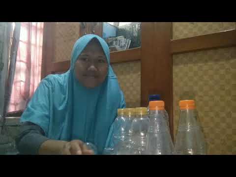 Xylophone dari limbah botol plastik