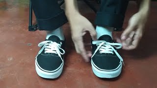 Vans Authentic Black Restoration/Customization Plus Wear Test (Part 1)