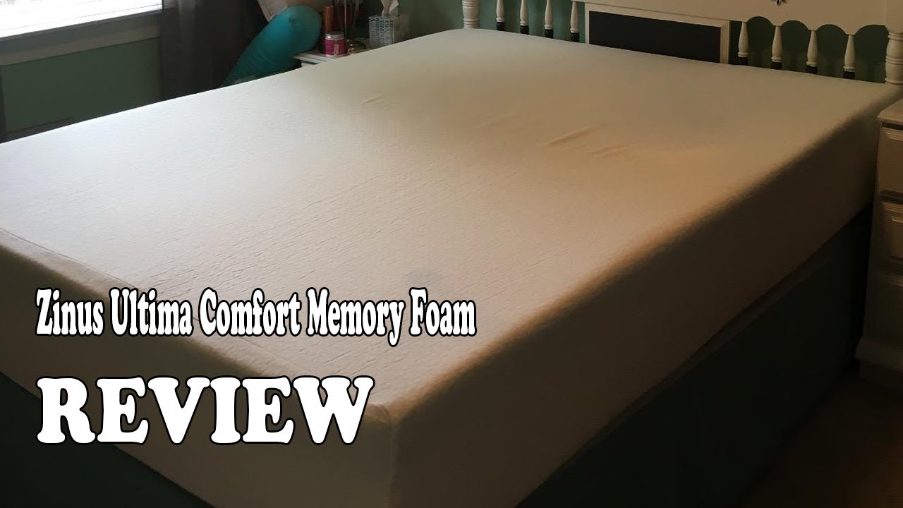 zinus ultima comfort memory foam mattress review