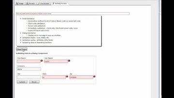 V11 Dialog Component - Validating Data  Part 1