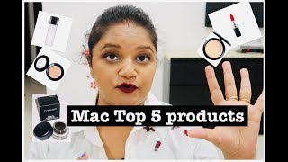 TOP 5 MAC COSMETIC MAKEUP PRODUCTS | MAC COSMETIC REVIEW | MAC MAKEUP INDIA | MAC MAKEUP TUTORIAL