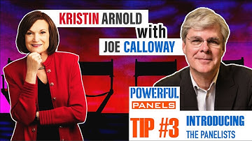 Powerful Panel Discussion Tip #3 - Joe Calloway: How to Introduce the Panelists