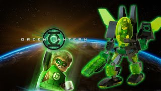 Green Lantern Tries His New Custom Mech A Lego Dc Super Heroes Stop Motion