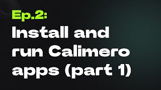 Calimero Developers Ep. 2: How to build, install and interact with Calimero applications - meroctl screenshot 4