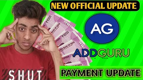 Addguru new Update || addguru Bhag giya hei ? Real Official update ||