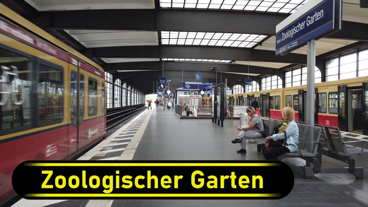 S-Bahn Station Zoologischer Garten - Berlin 🇩🇪 - Walkthrough 🚶
