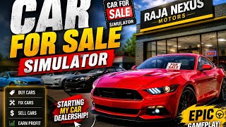 My first gaming Video | Car for sale simulator 2023