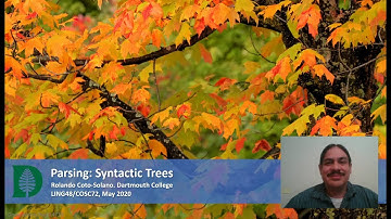 Parsing: Syntactic Trees (Accelerated Computational Linguistics 2020.W07.03)