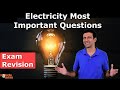 Electricity Class 10 Most Important Questions