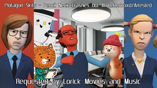Plotagon Skits - Pencil Neck Crashes Out At Letterboxd HQ/Arrested