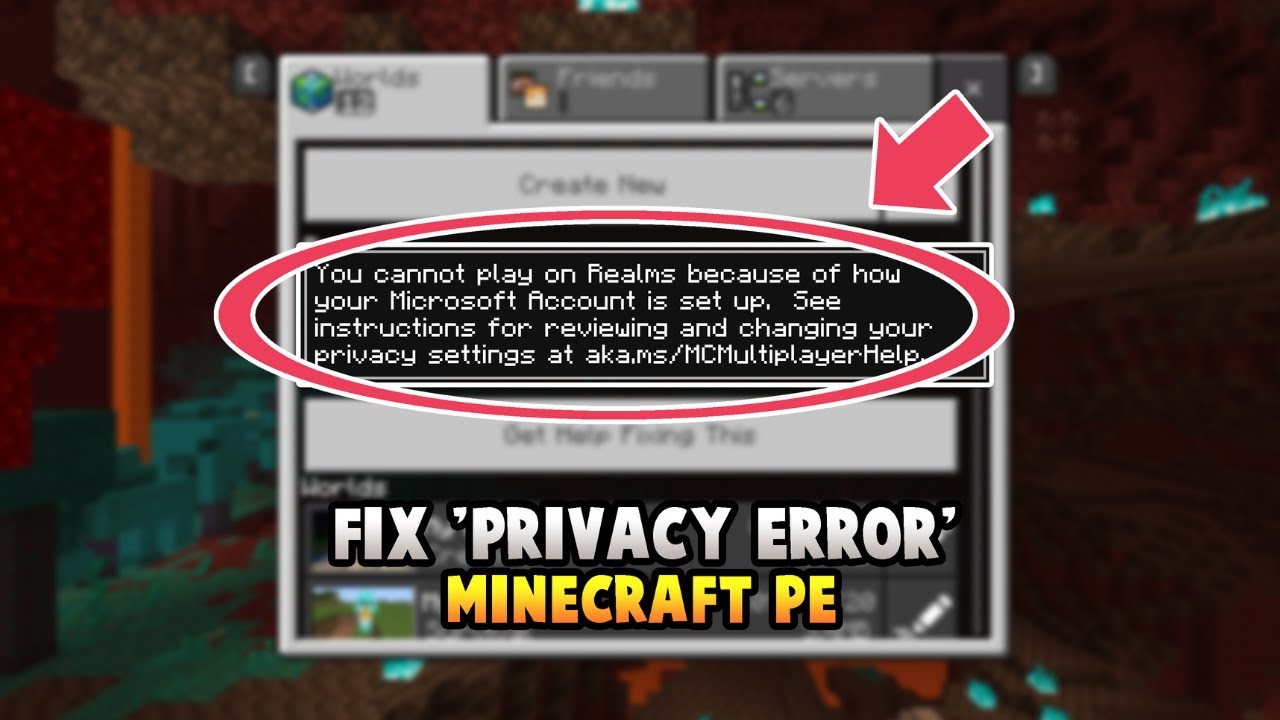 How To Change Microsoft Settings For Minecraft Realms - CROMISOFT