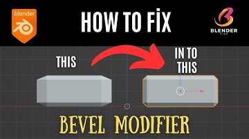 Bevel Modifier Not Work - How to Fix#Bevelmodifier #BlenderTutorial #Blender#Blenderworld #howtofix