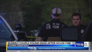 Robertsdale couple found dead inside home after weekend fire