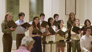 Yale Glee Club Chamber Singers concert, "we bloomed in spring"