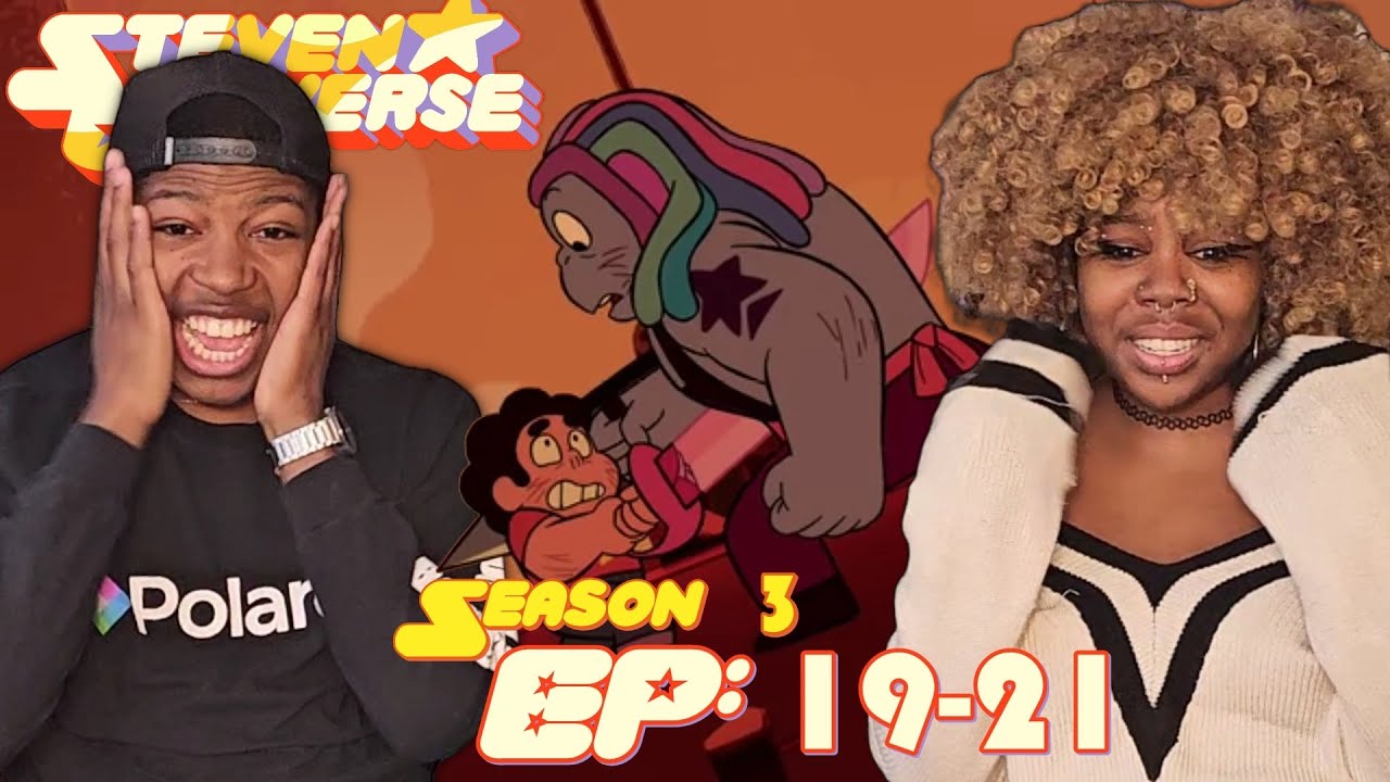 BISMUTH! *Steven Universe* Season 3 Episodes 19-21 FIRST TIME REACTION Steven vs. Amethyst Bismuth