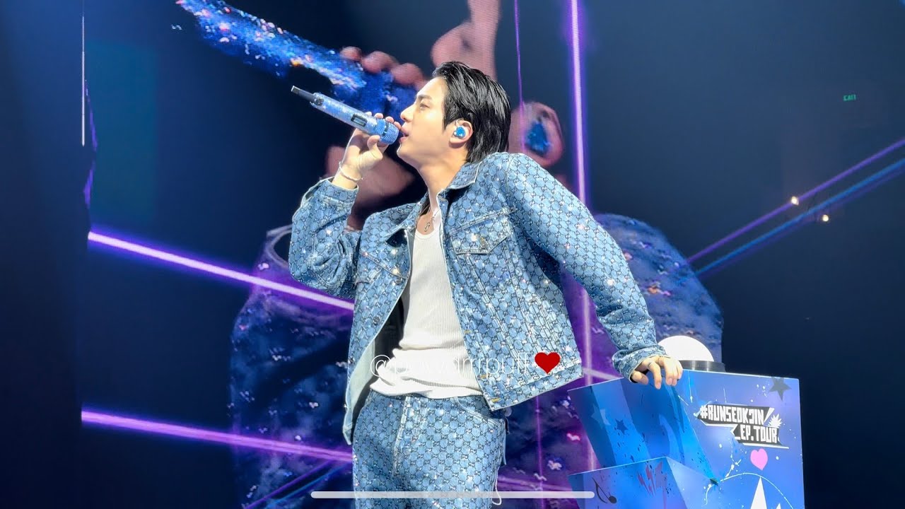 250717 - I'll Be There - Jin - ANAHEIM D1 - 4K 직캠 FANCAM