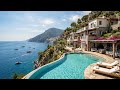 Mykonos Luxury Villa Escape 🌊 Crystal Clear Ocean Waves &amp; Mediterranean Calm | 8 Hours 4K