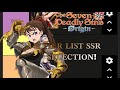 SSR GRATUIT ?! Tier list qui prendre!(75k power P2w)