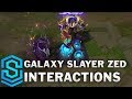 Galaxy Slayer Zed Special Interactions