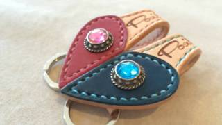 Positive ハート ペア キーホルダー お揃い バレンタイン ホワイトデー