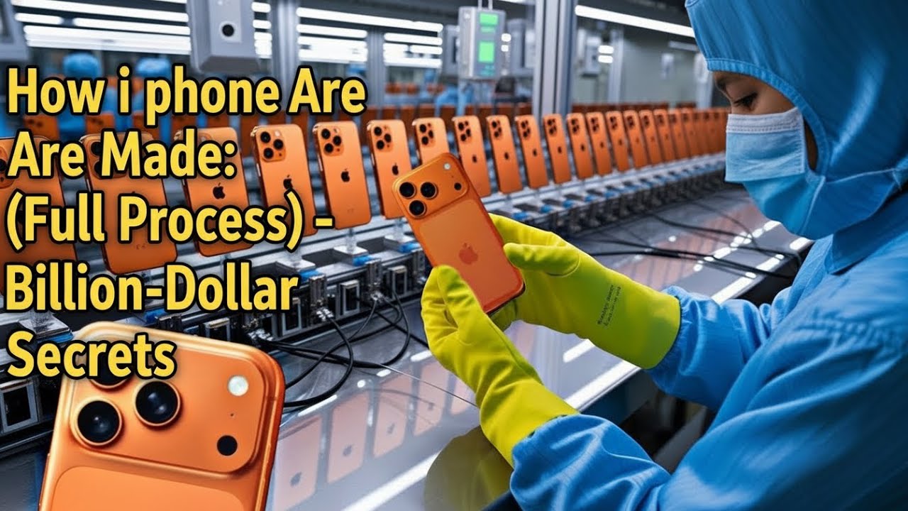 Phones Getting Made How i phone Are Made: (Full Process) β Billion-Dollar Secrets - YouTube