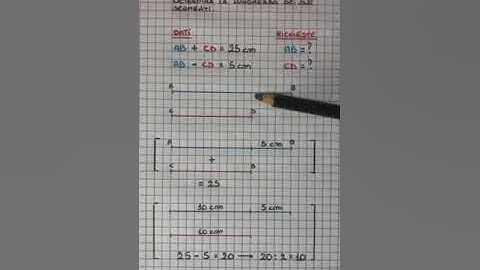 Somma e differenza di segmenti