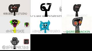 My Sprunki OC: 67, SIX SEVEN (from Six Seven meme) (CHARACTERS COMPILATION)
