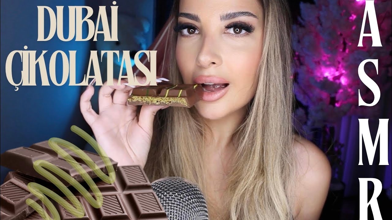 DUBAİ ÇİKOLATASI YERKEN SOHBET EDİYORUZ ✨| TÜRKÇE ASMR