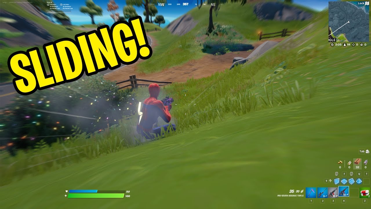 How to Slide in Fortnite Chapter 3! (New Sliding Mechanic)