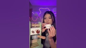 Wooden coffee or wooden tea? ☕️ #asmr #shorts