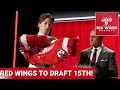 The red wings will select 15th in the 2024 draft  nate danielson is crushing the whl playoffs
