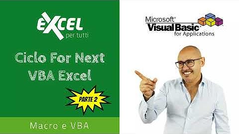 Ciclo For Next VBA Excel - Parte 2