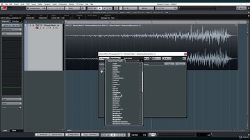 Cubase offline processing