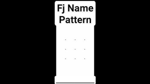 FJ name pattern #youtubeshorts #pattern #viral #mobile #trending #shortvideo