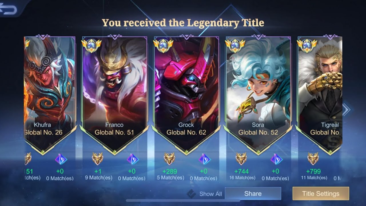 🔴MLBB | SOLO RG 1000 star