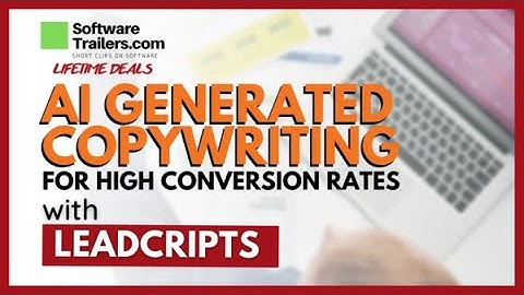 ✅AI Generated Copywriting with LeadScripts | LIFETIME DEAL🔥