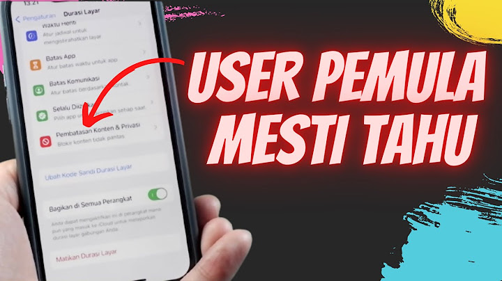 Privasi iPhone User Pemula Mesti Tahu