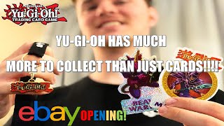 THIS YU-GI-OH! COLLECTION HAS NO CARDS???? | STICKERS, PINS, & OTHER OLD SCHOOL EBAY OPENING THIS YU-GI-OH! COLLECTION HAS NO CARDS???? | STICKERS, PINS, & OTHER OLD SCHOOL EBAY OPENING