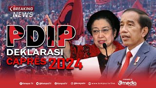 BREAKING NEWS - Ketum PDIP Megawati Umumkan Ganjar Pranowo Jadi Capres di Pilpres 2024